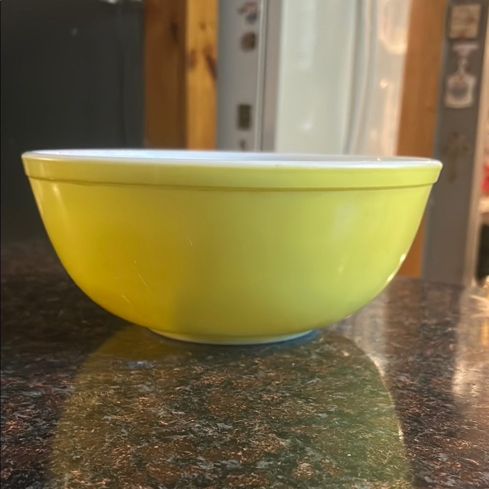 Pyrex Yellow Mixing Bowl